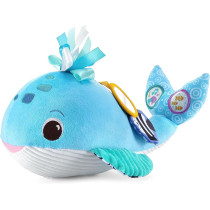 VTech Baby Snuggly Sounds Whale, Baby Sensory Toy With Lights, Sounds And Music, Interactive Gift For Infants 3, 6, 9, 12 Months Plus, English Version
