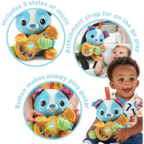 VTech Baby Puppy Sounds Guitar, Interactive Musical Toy, For Boys And Girls From 3, 6, 12, 24 Plus Months, English Version