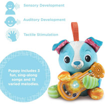 VTech Baby Puppy Sounds Guitar, Interactive Musical Toy, For Boys And Girls From 3, 6, 12, 24 Plus Months, English Version