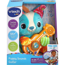 VTech Baby Puppy Sounds Guitar, Interactive Musical Toy, For Boys And Girls From 3, 6, 12, 24 Plus Months, English Version