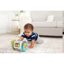 VTech Baby Explore And Discover Roller, Interactive Baby Toy With Gears, Rollers, Beads, Lights And Music, Roll And Push Gift For Infants 6, 9, 12 Months Plus, English Version