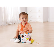 VTech Pull And Play Kitten, Interactive Baby Toy With Lights And Music, Push And Pull Gift For Infants 6, 9, 12 Months Plus, English Version