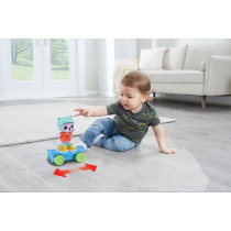 VTech Skate-Along Kitty, Interactive Baby Toy With Lights And Music, Pull Back Gift For Infants 6, 9, 12 Months Plus, English Version