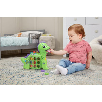 VTech Chomp-Along Dino, Musical Toddler Toy, Teaches Numbers, Colours And Food, Interactive Dinosaur Toy For 2, 3, 4 Plus Year Olds, English Version