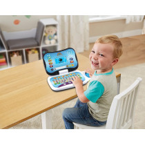 VTech Toddler Tech Laptop, Interactive Educational Computer Toy, 20 Games For Pre-School Children, Learn Alphabet, Letters, Shapes, Numbers, Music And French, Kids Age 2, 3, 4 Plus Years, English Version