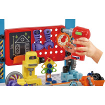 VTech My Busy Workbench, Interactive Toddler Toy, Pretend Play Tools, 100 Plus Pieces, Lights, Music And Sounds, Kids Gifts 3, 4, 5 Plus Years, English Version