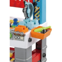 VTech My Busy Workbench, Interactive Toddler Toy, Pretend Play Tools, 100 Plus Pieces, Lights, Music And Sounds, Kids Gifts 3, 4, 5 Plus Years, English Version