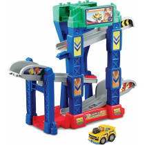 VTech Toot Drivers 4-in-1 Raceway, Toy Car Racing Track For Boys And Girls, Car Tracks For Kids With Lights And Sounds, Musical Toy Race Track For Children Aged 1 To 5 Years, English Version