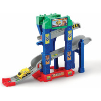 VTech Toot Drivers 4-in-1 Raceway, Toy Car Racing Track For Boys And Girls, Car Tracks For Kids With Lights And Sounds, Musical Toy Race Track For Children Aged 1 To 5 Years, English Version