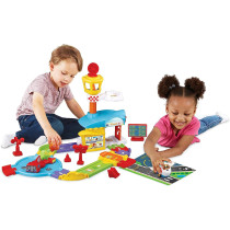 VTech Toot Drivers Airport, Car Tracks For Kids With Lights And Sounds, Musical Toy, Suitable For Boys And Girls 12 Months, 2, 3, 4 Plus Years, English Version