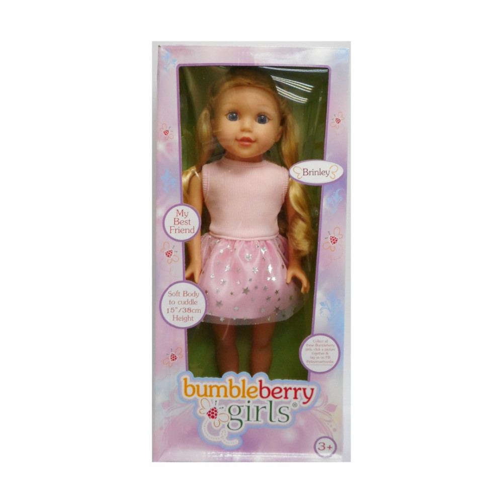 Lotus Bumbleberry Miss Brinley 15 Inch Soft Bodied Doll Huggable Doll For Girls