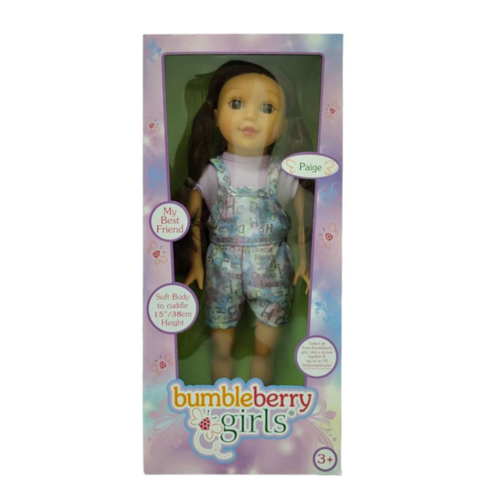 Lotus Bumbleberry Miss Paige 15 Inch Soft Bodied Doll Huggable Doll For Girls