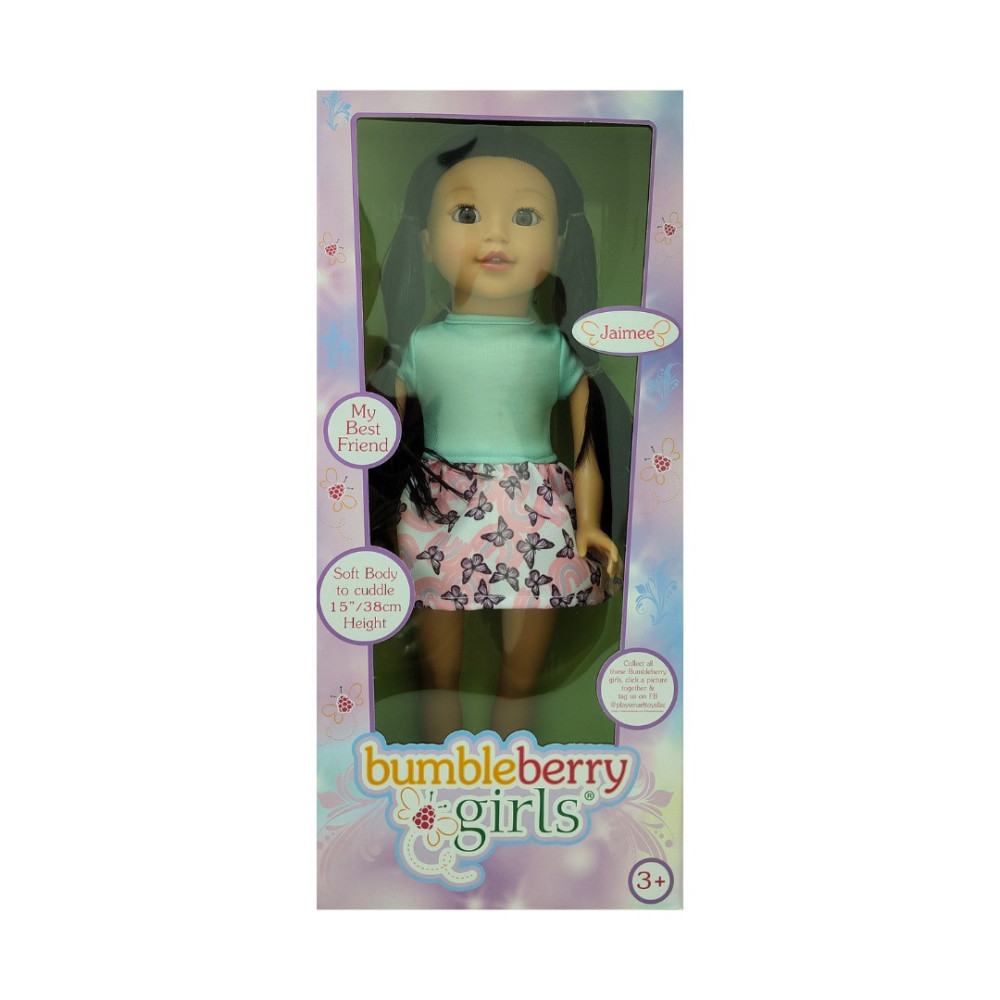 Lotus Bumbleberry Miss Jaime 15 Inch Soft Bodied Doll Huggable Doll For Girls