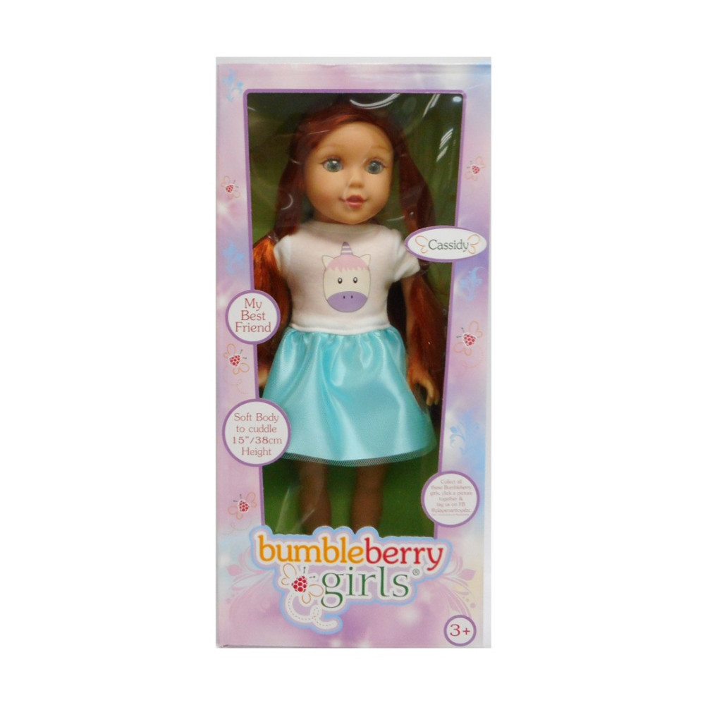 Lotus Bumbleberry Miss Cassidy 15 Inch Soft Bodied Doll Huggable Doll For Girls