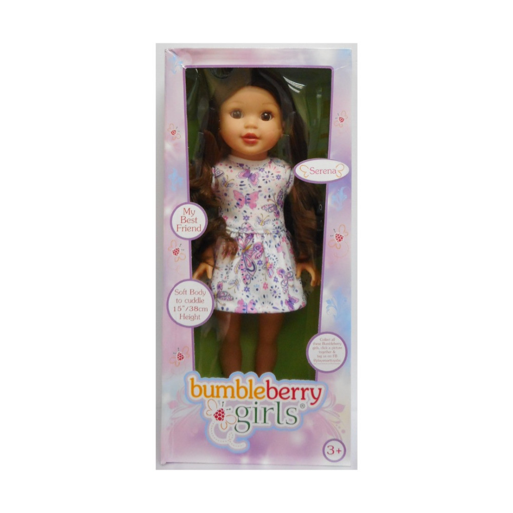 Lotus Bumbleberry Miss Serena 15 Inch Soft Bodied Doll Huggable Doll For Girls