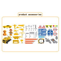 D-Power Ejection Track Set And Colour Changing Car DIY Free Build Track, 360 Loop Launcher, Launch Pad 62 PIeces Set, Kids Age 3 Years And Up