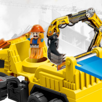 D-Power Ejection Track Set And Colour Changing Car DIY Free Build Track, 360 Loop Launcher, Launch Pad 62 PIeces Set, Kids Age 3 Years And Up