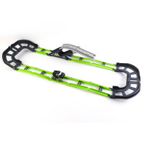 D-Power Electric Rolling Stunt Car Track DIY Free Build Track, Changeable Assembly 54 Pieces Set, Kids Age 3 Years And Up 