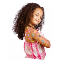 Avenir Tattoo Sticker Sea Animal 52 Pieces Set Of Temporary Tattoos High-Quality Water-Based Ink - Safe And Easy To Apply And Remove Lasts 3-5 Days For Kids 3 Years And Up