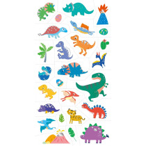 Avenir Tattoo Sticker Dino 52 Pieces Set Of Temporary Tattoos High-Quality Water-Based Ink Safe And Easy To Apply And Remove Lasts 3-5 Days For Kids 3 Years And Up
