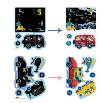 Avenir Scratch Cars Arts And Crafts, Greeting Cards Set Make Beautiful Greetings Cards Scratch Art 3 Years And Up