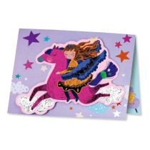 Avenir Scratch Princesses Arts And Crafts, Greeting Cards Set Make Beautiful Greetings Cards Scratch Art 3 Years And Up