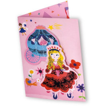 Avenir Scratch Princesses Arts And Crafts, Greeting Cards Set Make Beautiful Greetings Cards Scratch Art 3 Years And Up