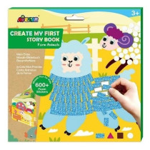 Avenir Create My First Story Book Farm Animals Mosaic Junior Kit Fun DIY Activity For Kids Improve Coordination And Perception Of Colours Ideal Gift For Kids 3 Years And Up