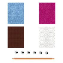 Avenir Create My First Story Book Farm Animals Mosaic Junior Kit Fun DIY Activity For Kids Improve Coordination And Perception Of Colours Ideal Gift For Kids 3 Years And Up