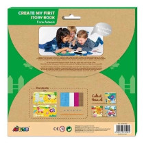 Avenir Create My First Story Book Farm Animals Mosaic Junior Kit Fun DIY Activity For Kids Improve Coordination And Perception Of Colours Ideal Gift For Kids 3 Years And Up