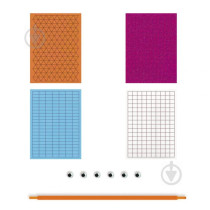 Avenir Create My First Story Book Wild Animals Mosaic Junior Kit Fun DIY Activity For Kids Improve Coordination And Perception Of Colours Ideal Gift For Kids 3 Years And Up