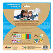 Avenir Create My First Story Book Cars Mosaic Junior Kit Fun DIY Activity For Kids Improve Coordination And Perception Of Colours Ideal Gift For Kids 3 Years And Up