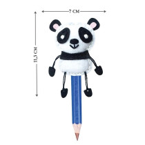 Avenir Sewing Pen Topper Panda DIY Pen Topper Friend Sewing Kit Hours Of Entertainment And Creativity Tools And Instructions Included, Easy And Fun Activity For Kids 3 Years And Up