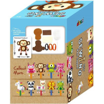 Avenir Sewing Pen Topper Monkey DIY Pen Topper Friend Sewing Kit Hours Of Entertainment And Creativity Tools And Instructions Included, Easy And Fun Activity For Kids 3 Years And Up