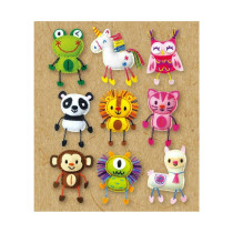 Avenir Sewing Pen Topper Llama DIY Pen Topper Friend Sewing Kit Hours Of Entertainment And Creativity Tools And Instructions Included, Easy And Fun Activity For Kids 3 Years And Up