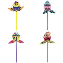 Avenir Scratch Bouquet Kit Cupcake Themed Fun Create Personalized Bouquets With Scratch Sheets, Wrapping Paper, And Ribbon Step-By-Step Instructions For Kids 3 Years And Up