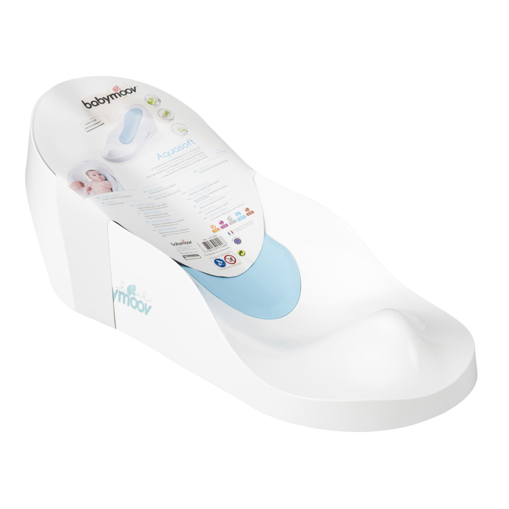 Babymoov Aquasoft Bath Seat, White, 55 x 19 x 24 Cm