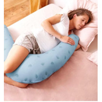 Babymoov B.Love U-Shape Pregnancy Pillow Maternity Pillow, Wind Blue