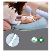 Babymoov B.Love U-Shape Pregnancy Pillow Maternity Pillow, Wind Blue