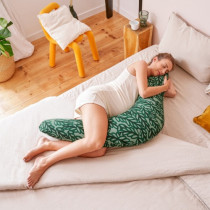 Babymoov B.Love U-Shape Pregnancy Pillow Maternity Pillow, Vegetal Green