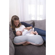 Babymoov 2 In 1 Ergonomically Designed Maternity And Nursing Pillow, Pink