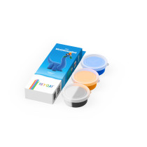 Hey Clay DIY Brachiosaurus Plastic Creative Modelling Air-Dry Clay For Kids 3 Cans