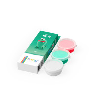 Hey Clay DIY Pi Plastic Creative Modelling Air-Dry Clay For Kids 3 Cans
