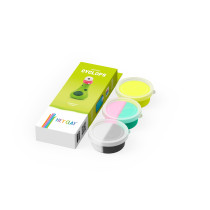 Hey Clay DIY Cyclops Plastic Creative Modelling Air-Dry Clay For Kids 3 Cans