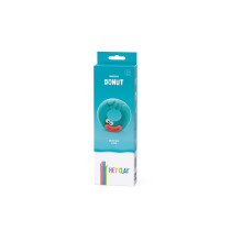 Hey Clay DIY Donut Plastic Creative Modelling Air-Dry Clay For Kids 3 Cans