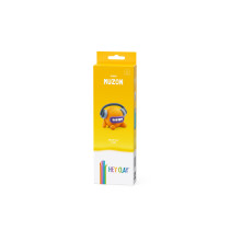 Hey Clay DIY Muzon Plastic Creative Modelling Air-Dry Clay For Kids 3 Cans
