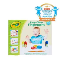 Crayola Easy-Clean Fingerpaint