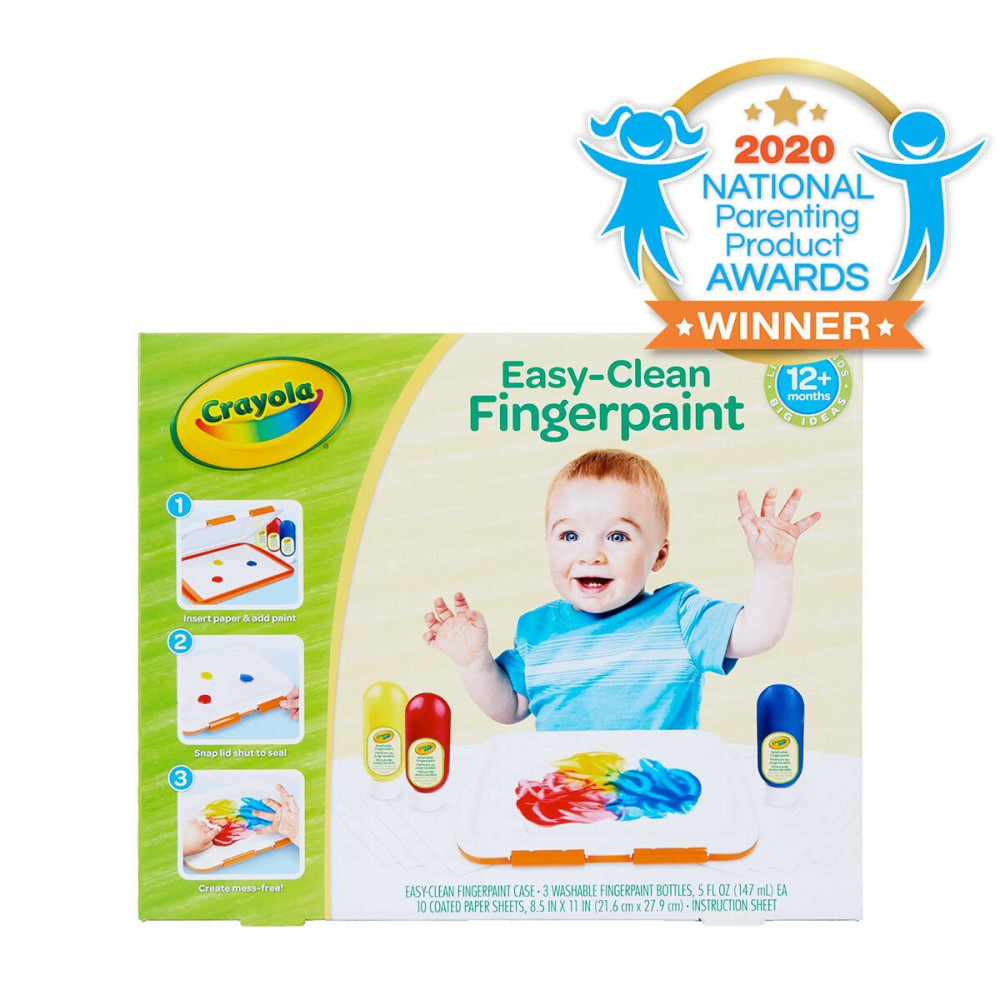 Crayola Easy-Clean Fingerpaint