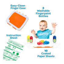 Crayola Easy-Clean Fingerpaint