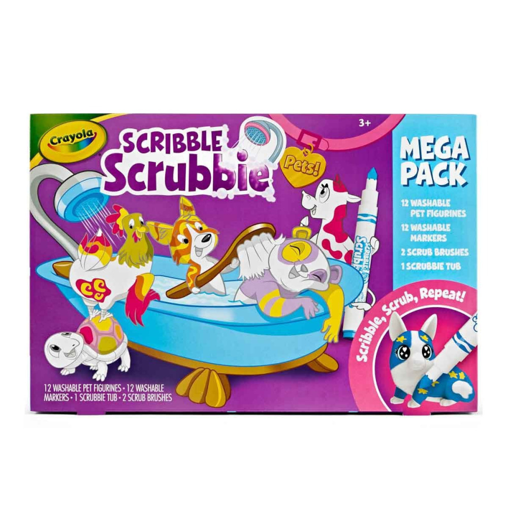 Crayola Scribble Scrubbie Mega Set
